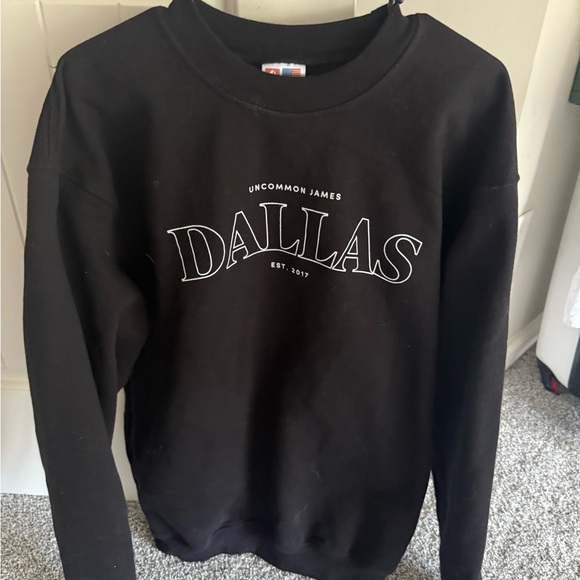 Uncommon James Black Dallas Sweatshirt - Picture 1 of 4